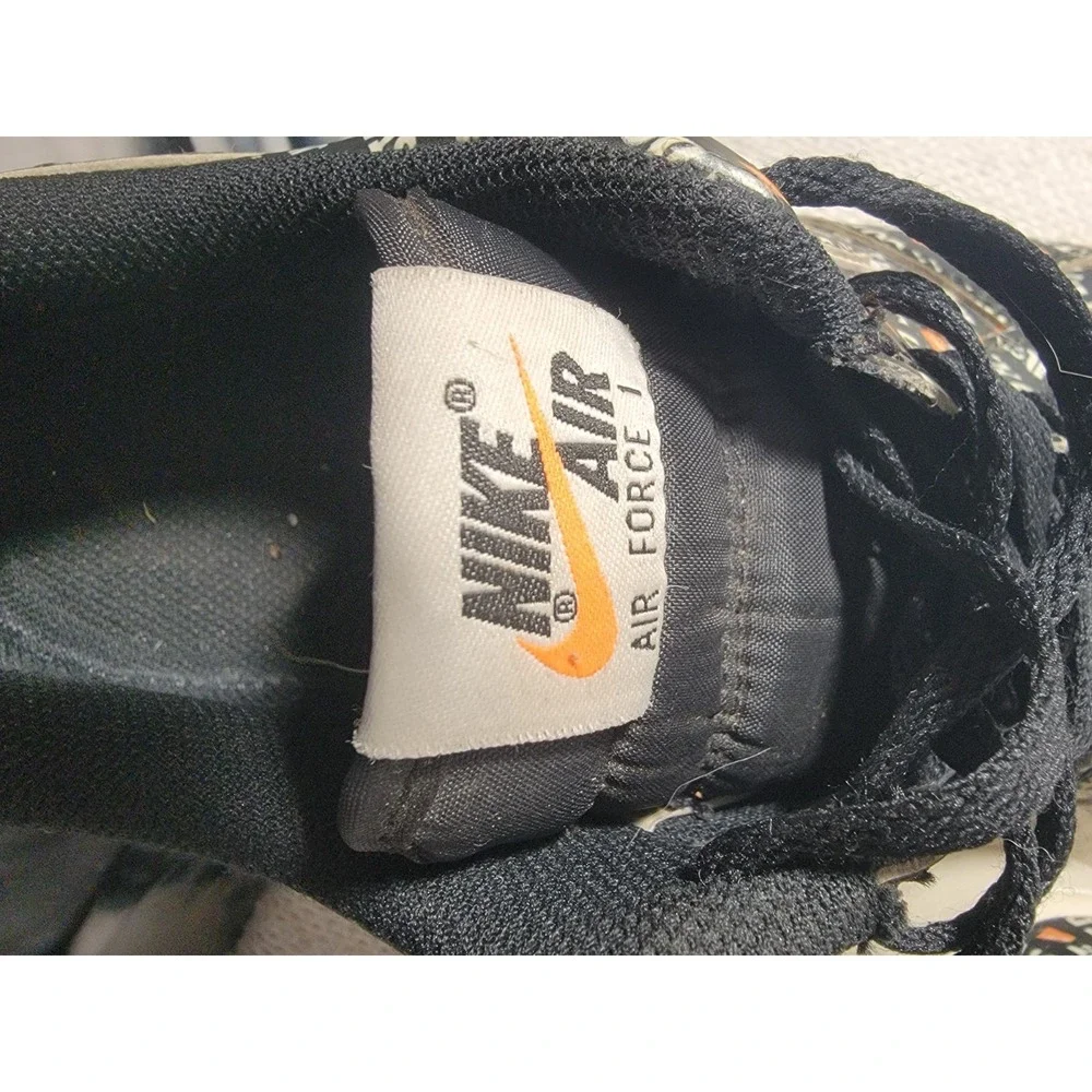 Nike Air Force 1 07 Premium Just Do It Collection Black Mens 10 AO6296-001